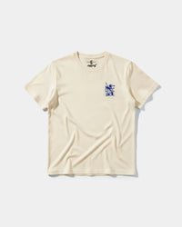 Camiseta Poseidon Pocket Front Regular Basic Beige