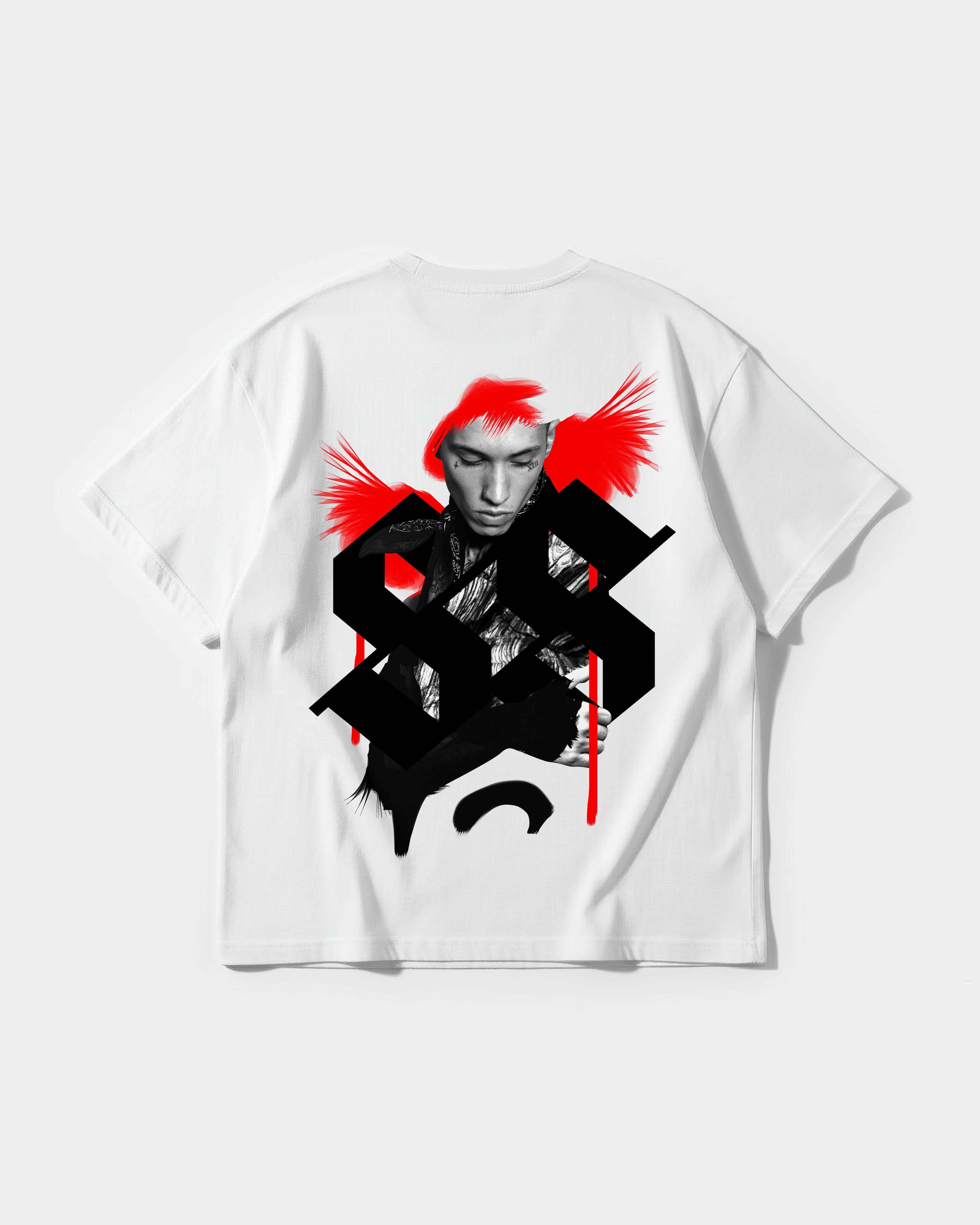 Camiseta Sick Soul Pocket Espalda Oversize Basic