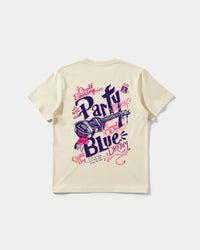 Camiseta Party Beach Big Back Regular Basic Beige