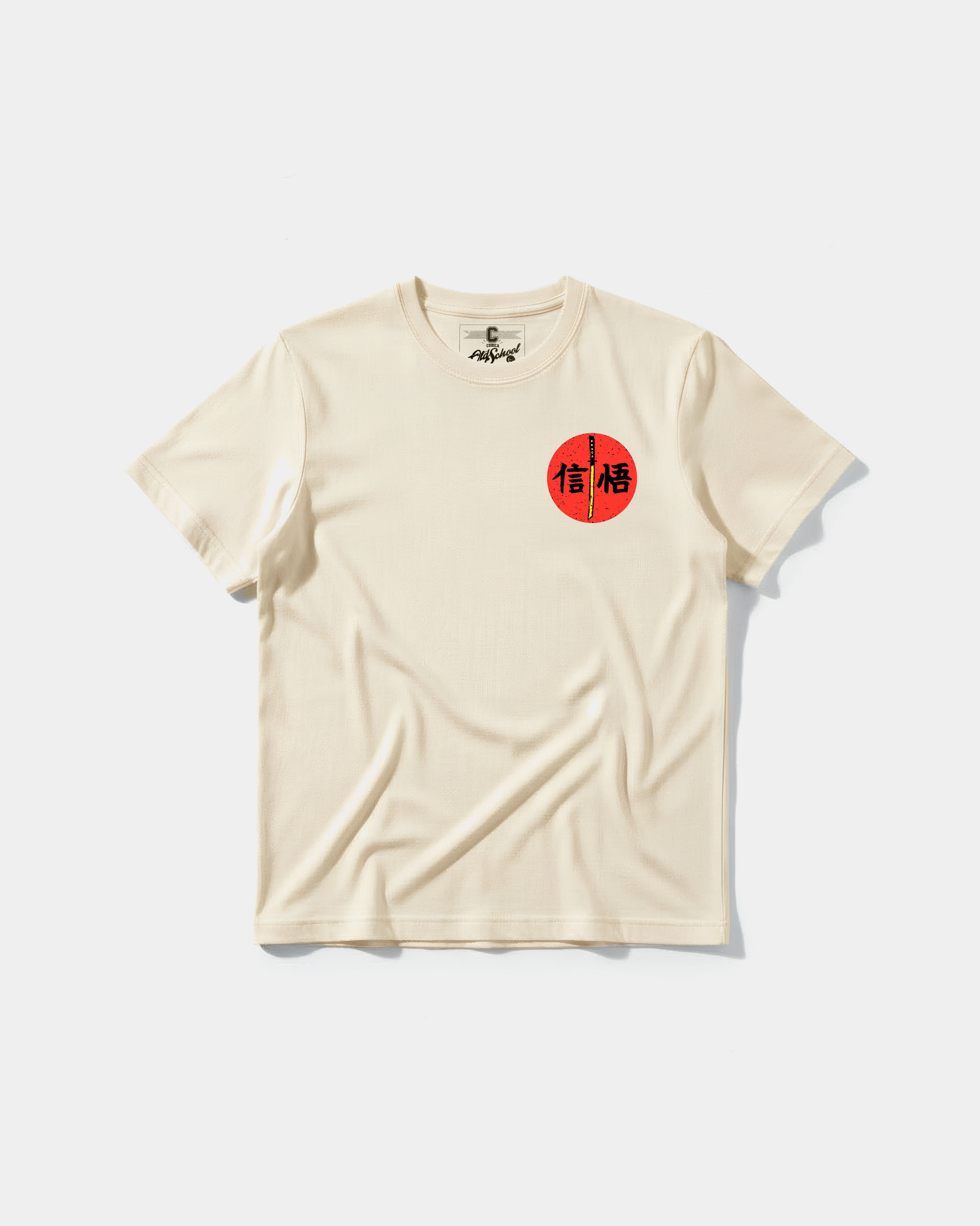 Camiseta Gorilla Samurai Pocket Front Regular Basic Beige
