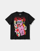 Camiseta Good Lucky Big Regular Front Basic Negro