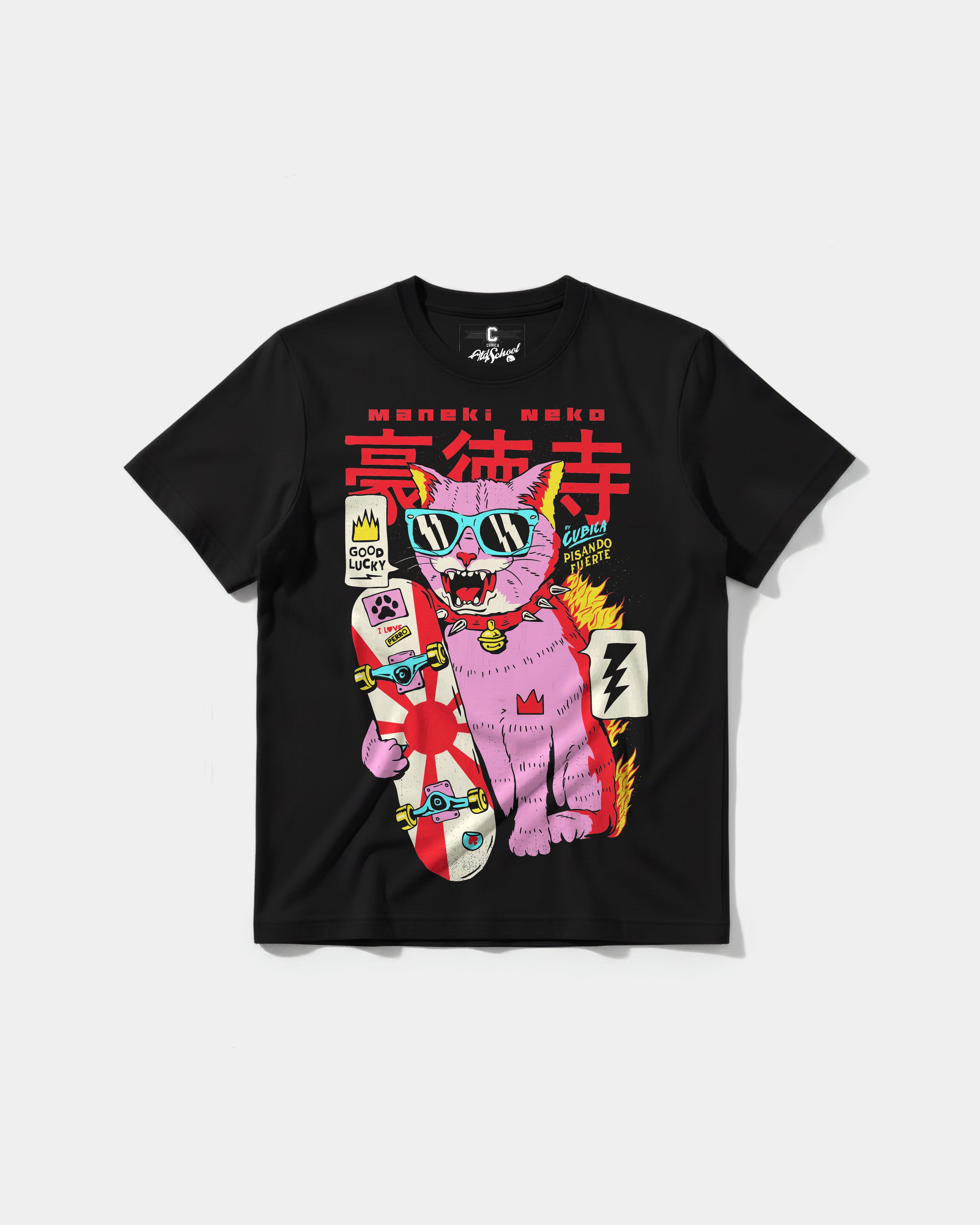 Camiseta Good Lucky Big Front Regular Basic