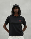 Modelo mide 1,65m y usa talla S