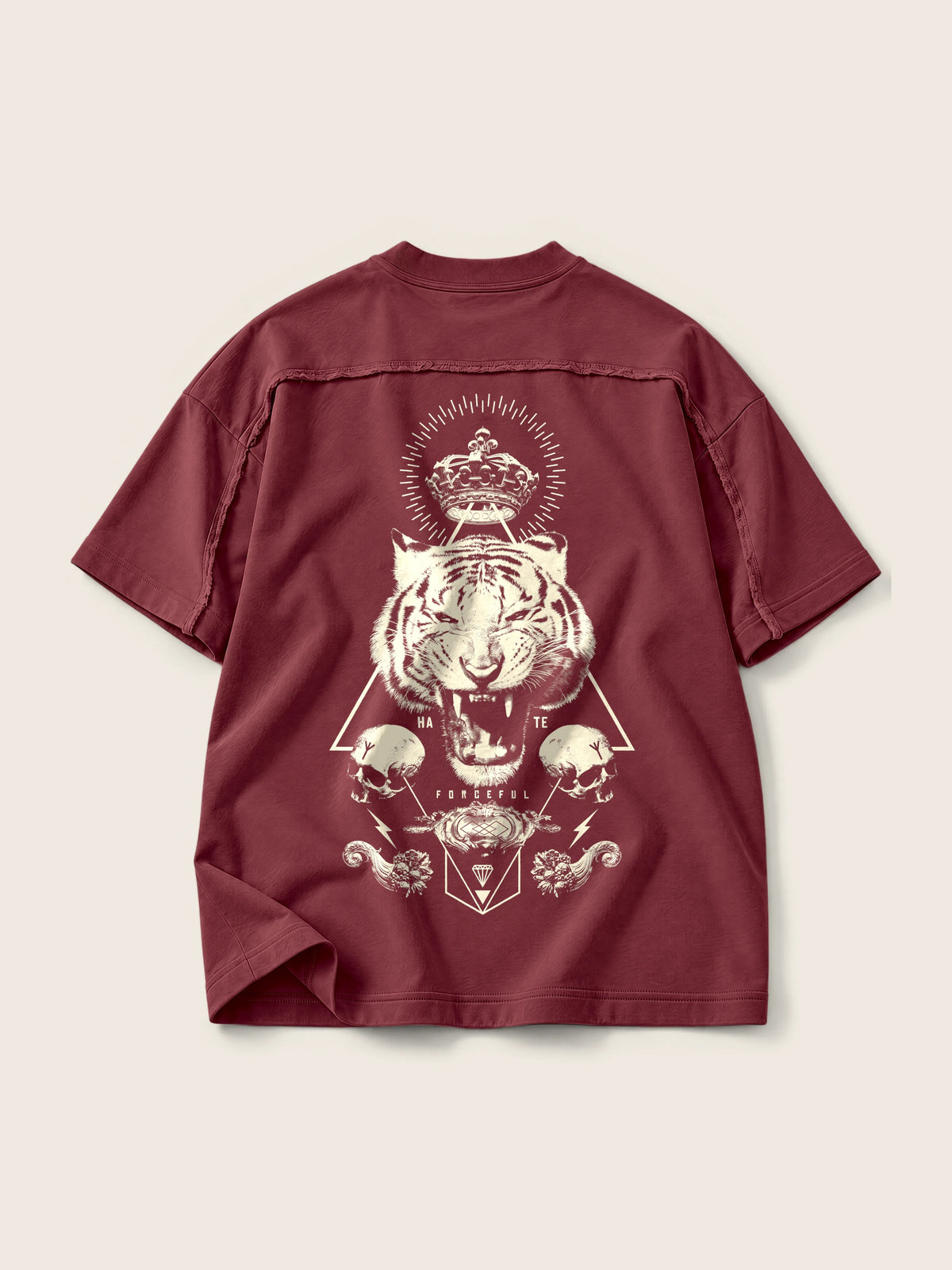 Forceful · Camiseta Semi Oversize con Cortes 410g — Imagen del producto 7