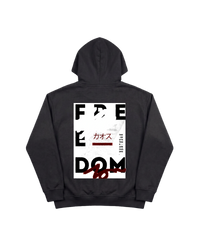 Free Dom Hoodie 410 Negro Cubica