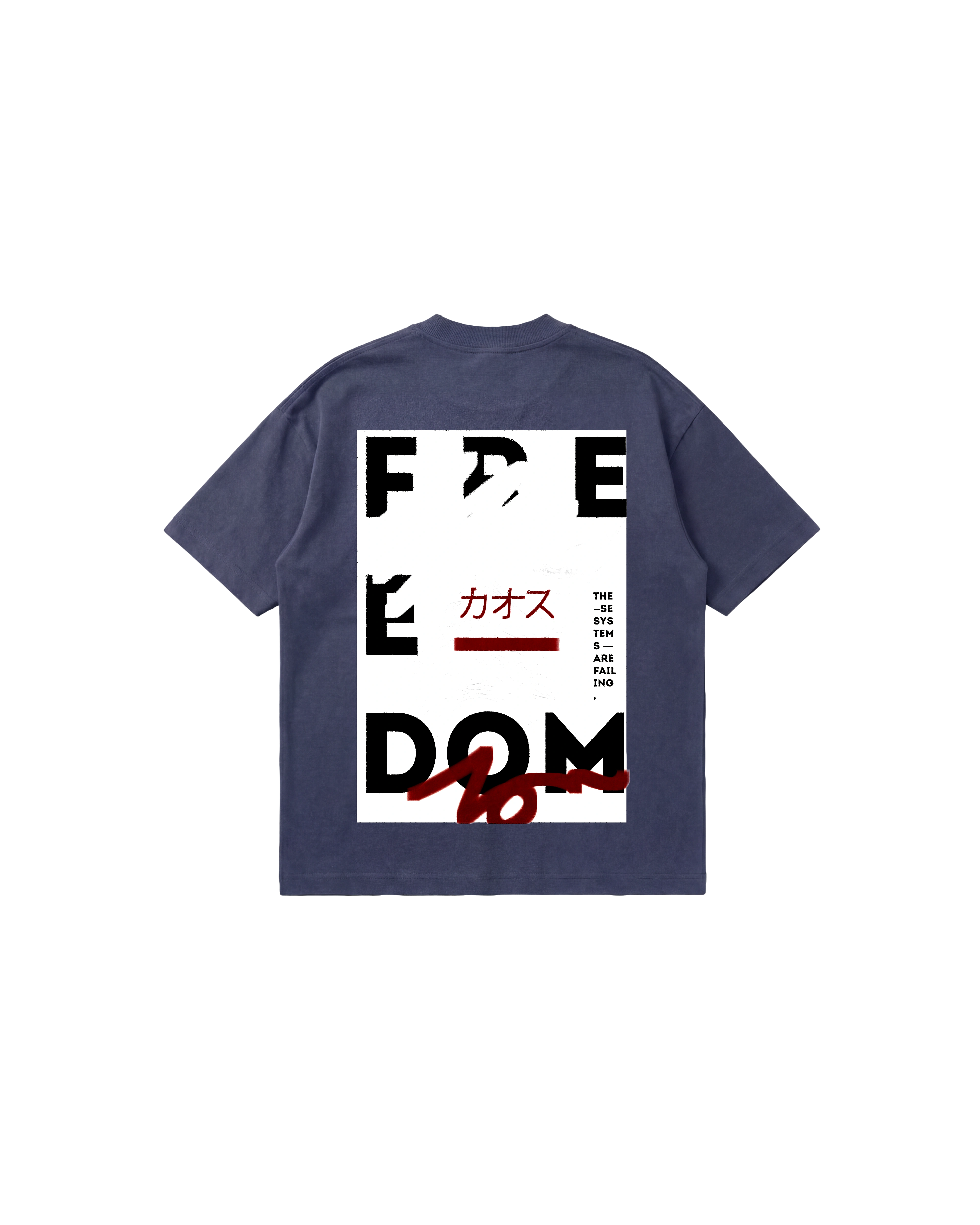 Free Dom Semi Oversize 250 Indigo Cubica