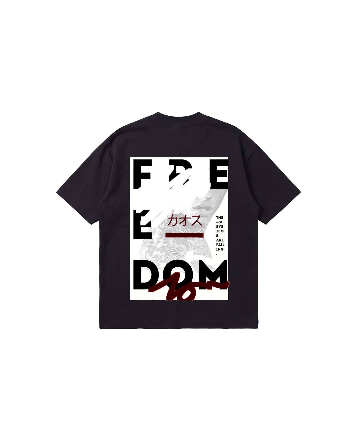 Free Dom Semi Oversize 250 Negro Cubica