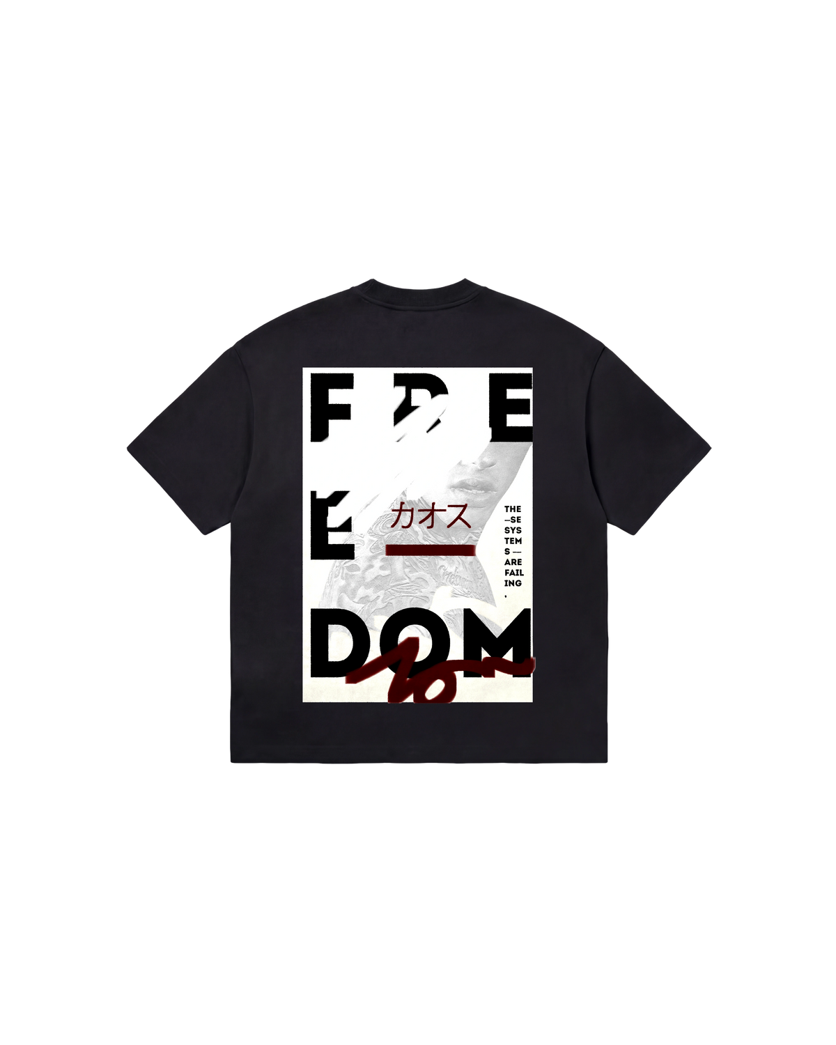 Free Dom Semi Oversize 310 Negro Cubica