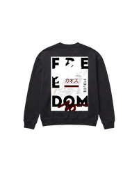 Free Dom Sweatshirt 410 Negro Cubica