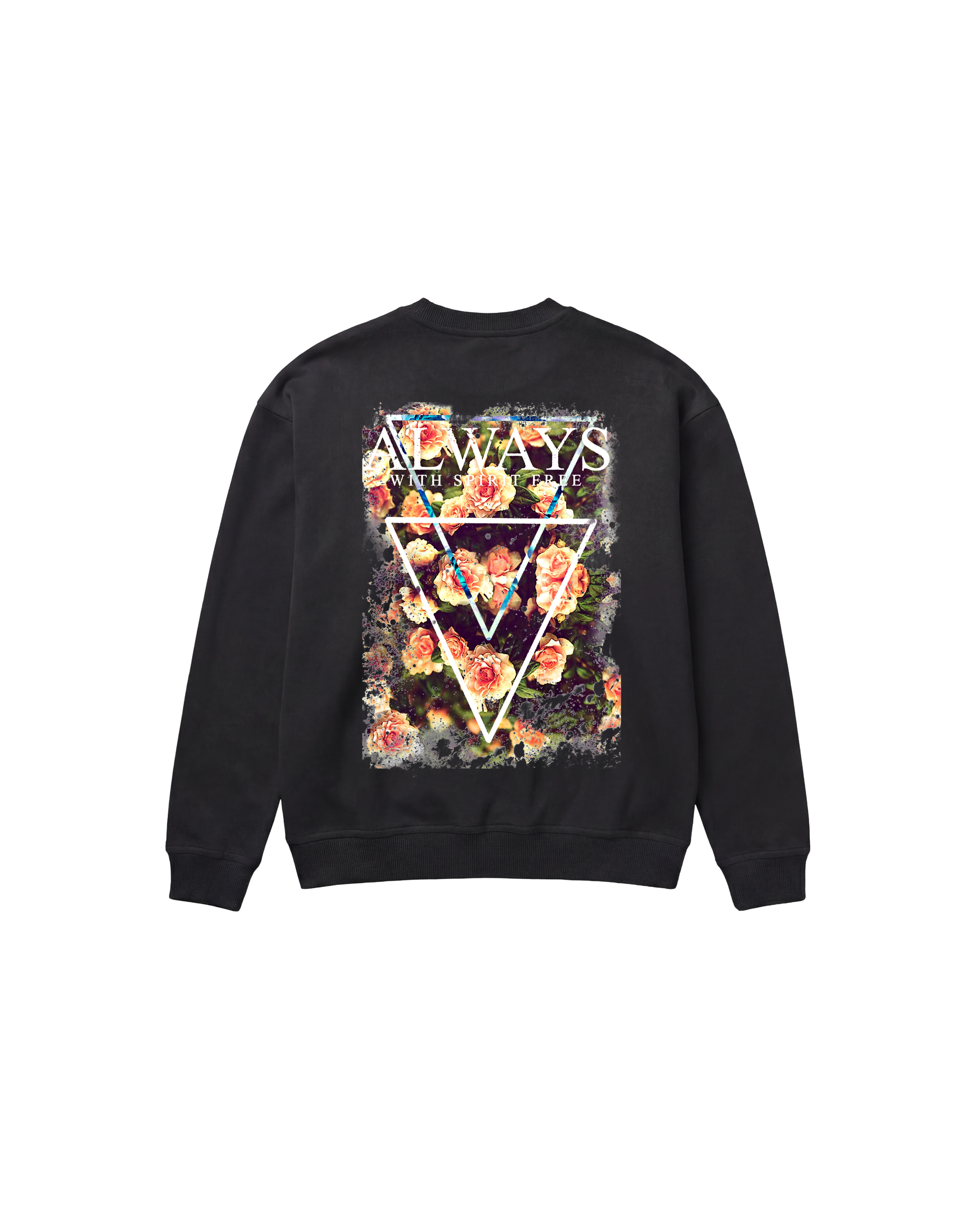 Free Spirit Sweatshirt 410 Negro Cubica