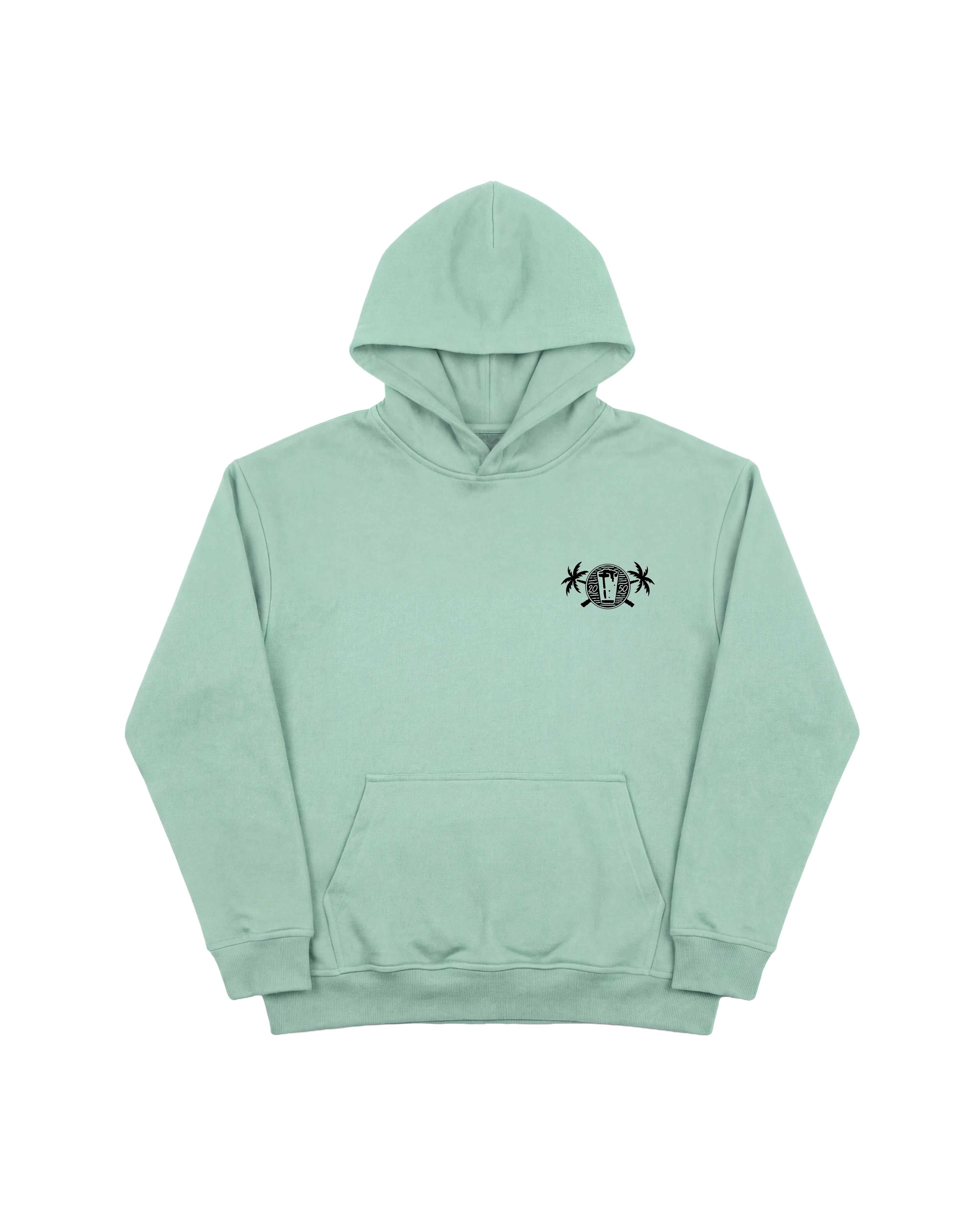 Fresh Drink Hoodie 410 Verde Menta Cubica