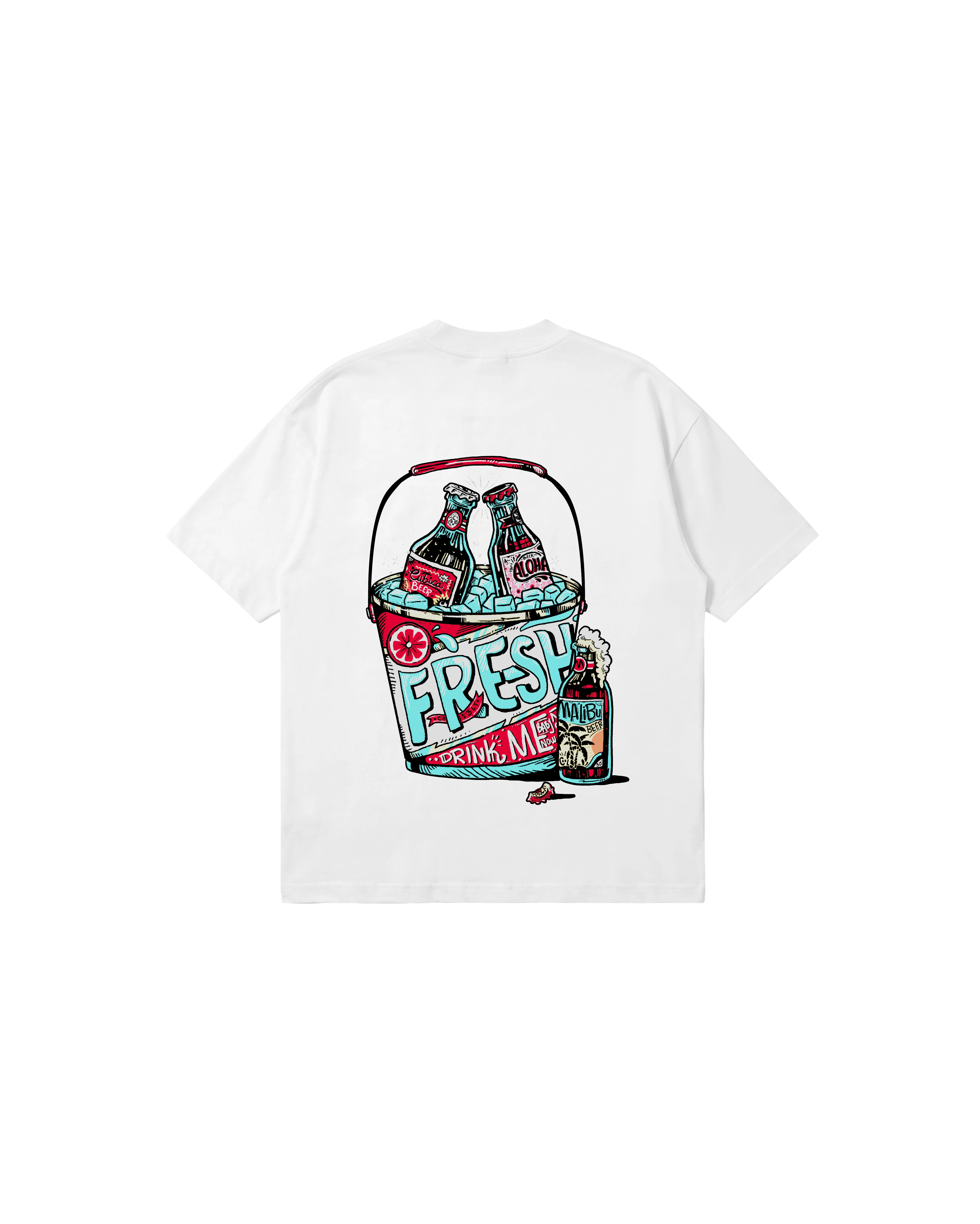 Fresh Drink Semi Oversize 250 Blanco Cubica