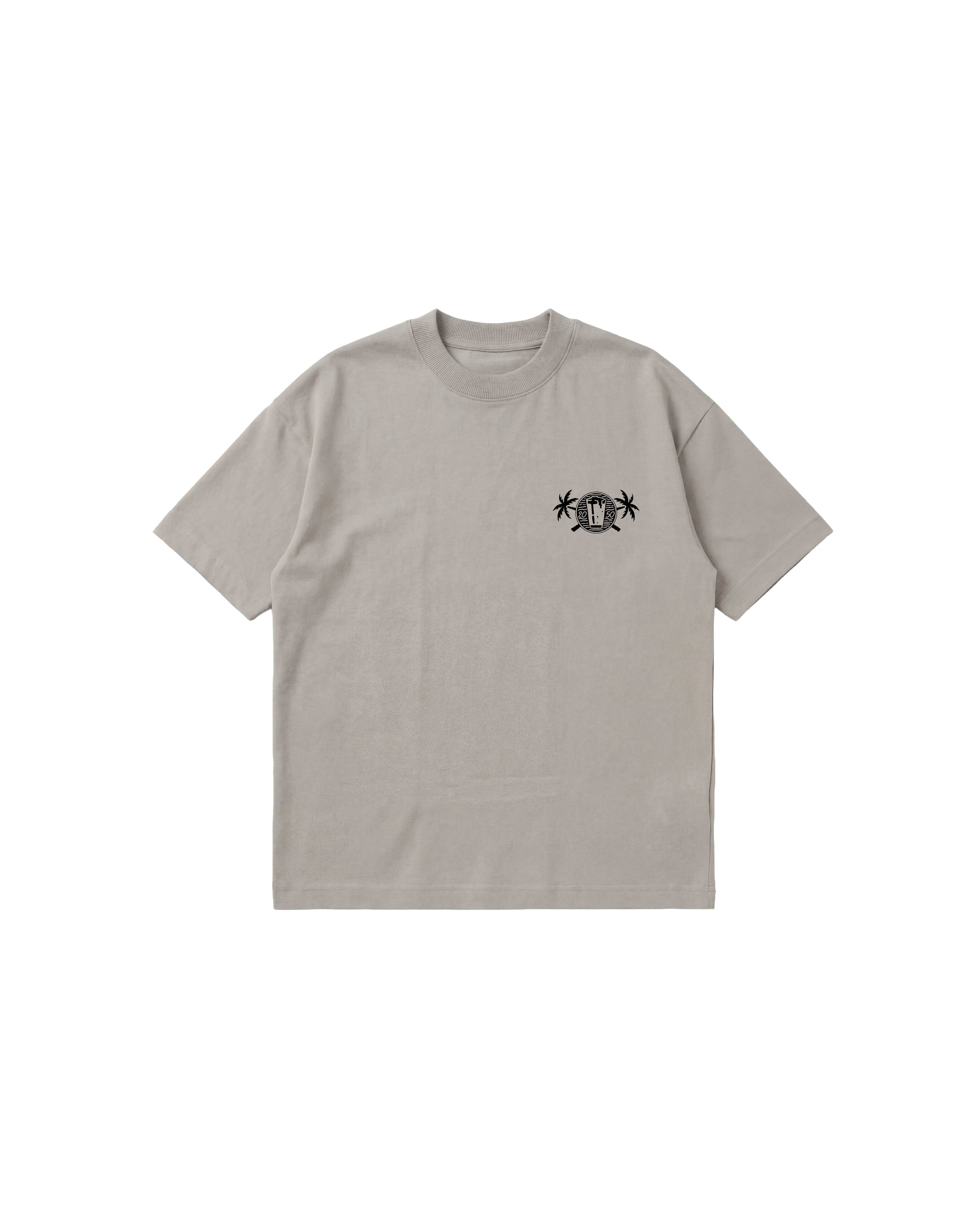 Fresh Drink Semi Oversize 250 Gris Cemento Cubica