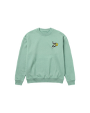 Glass Sound Sweatshirt 410 Verde Menta Cubica