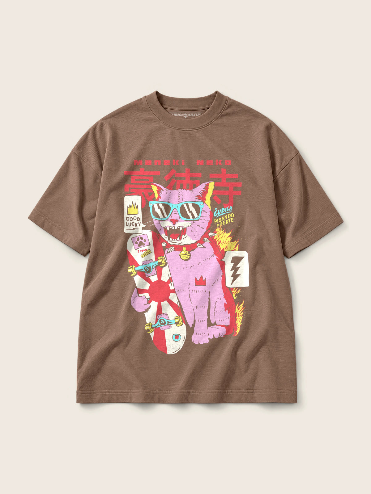 Good Lucky · Camiseta Semi Oversize 310g — Imagen del producto 5