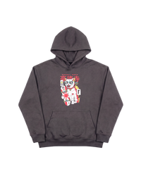 Good Lucky Hoodie 410 Gris Oscuro Cubica