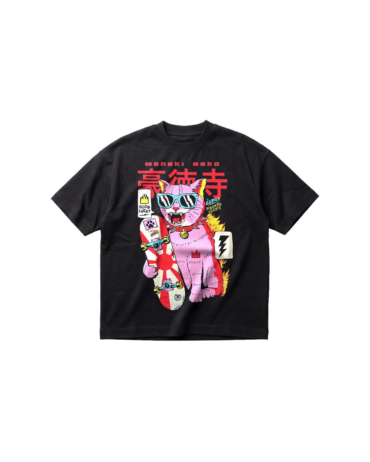 Good Lucky Semi Oversize 310 Negro Cubica