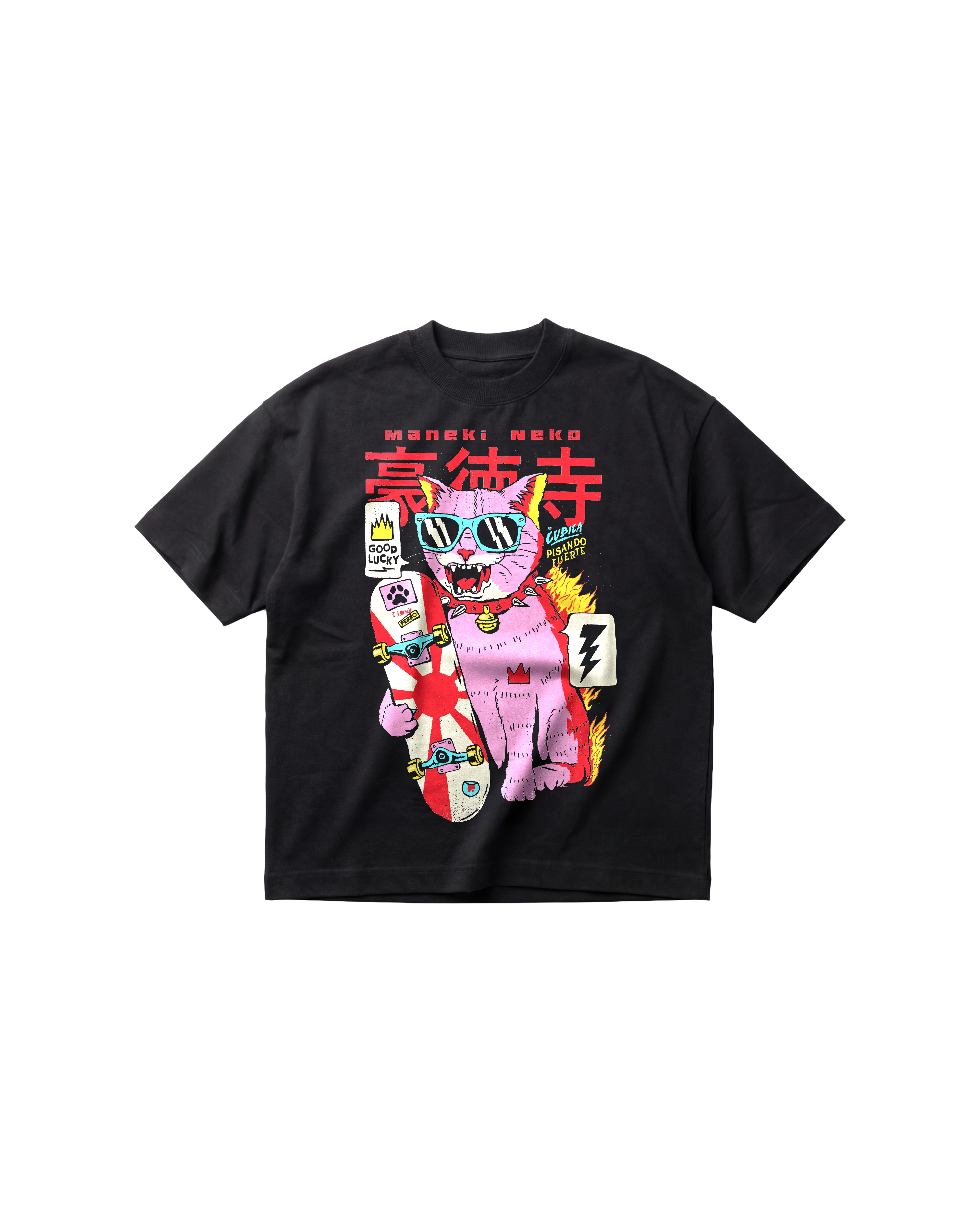 Good Lucky Semi Oversize 310 Negro Cubica