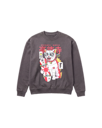 Good Lucky Sweatshirt 410 Gris Oscuro Cubica