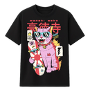 Camiseta Cubica Neon Cat F