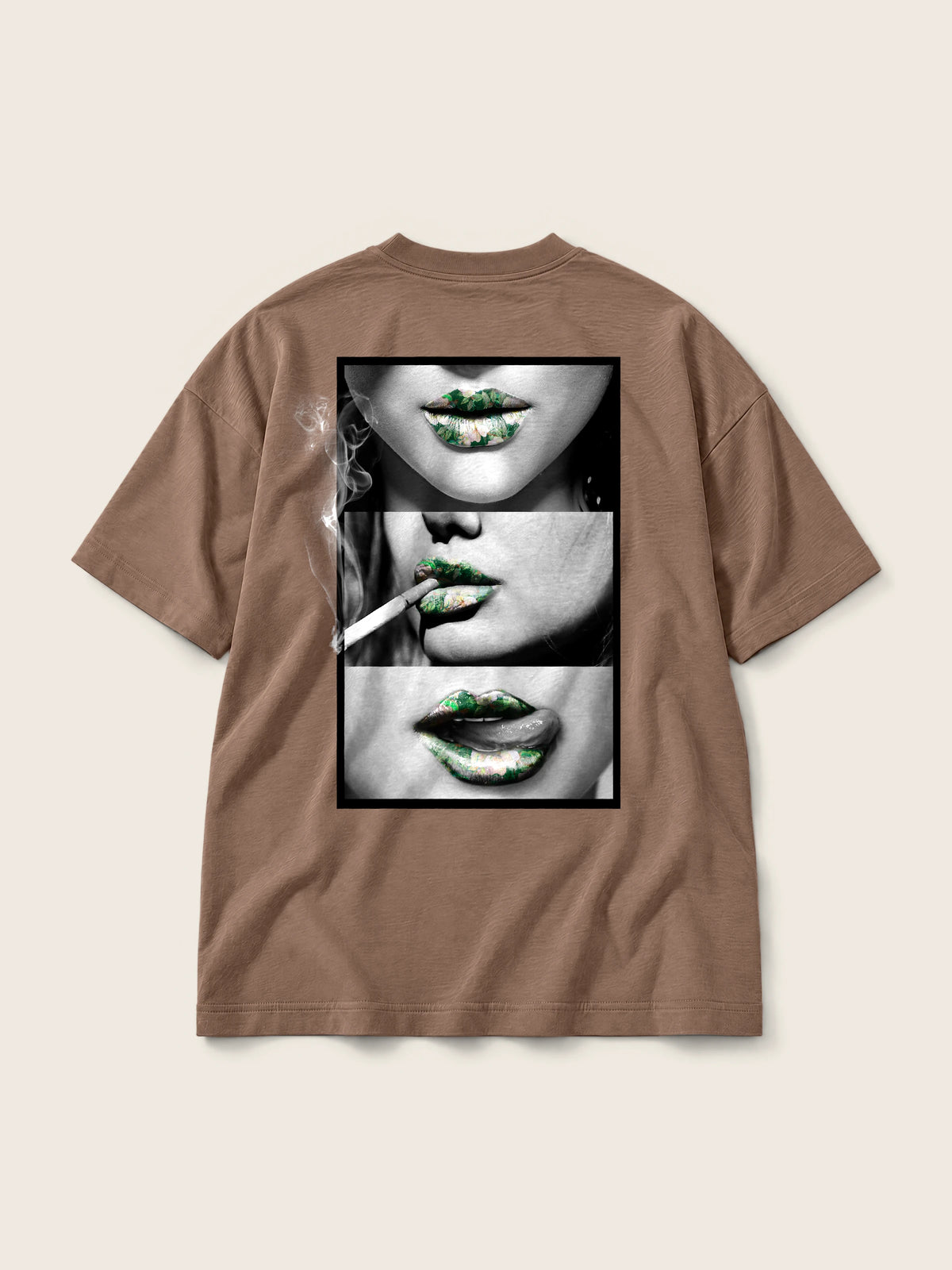 Green Kisses · Camiseta Semi Oversize 310g — Imagen del producto 3