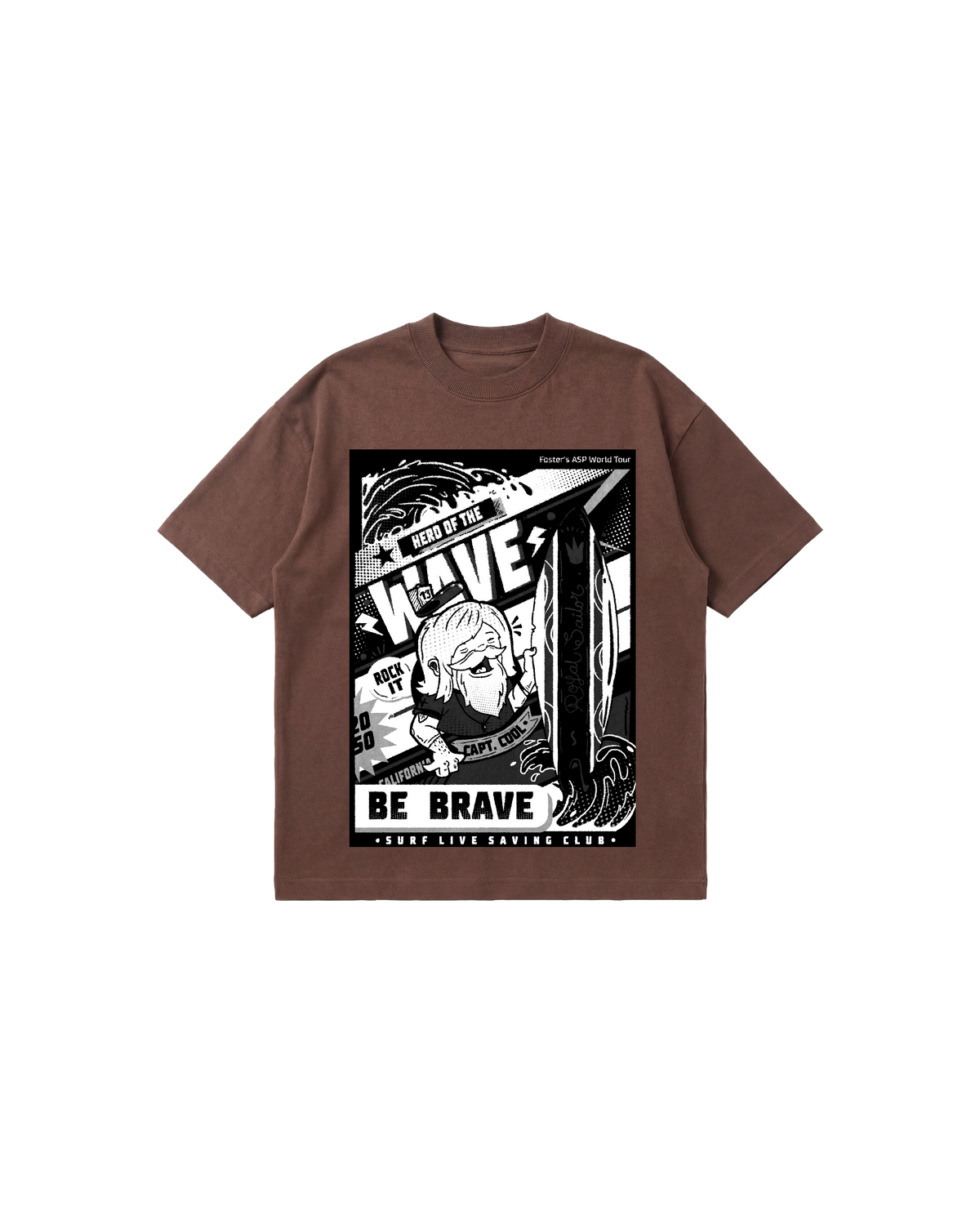 Hero Wave Semi Oversize 250 Café Toffee Cubica