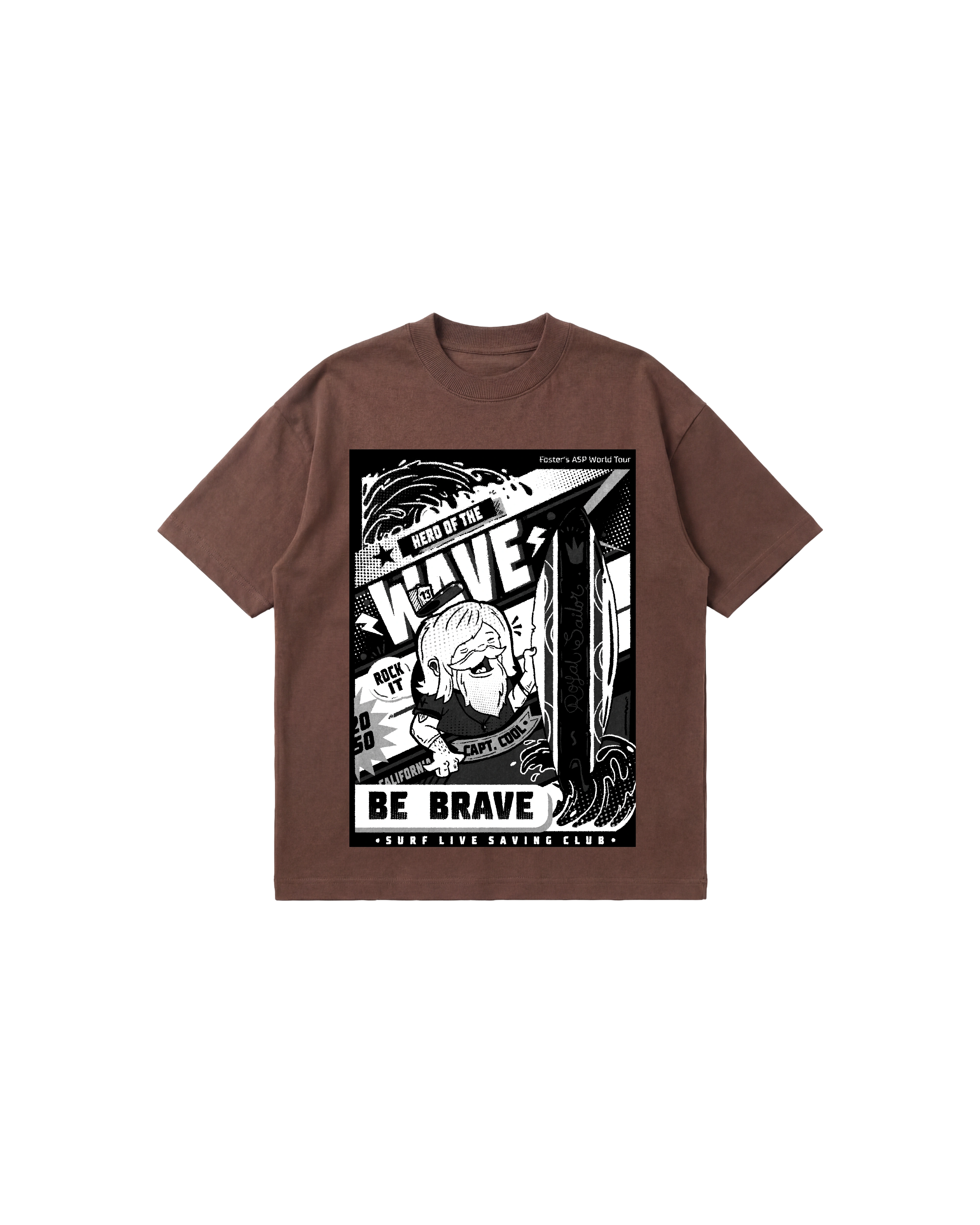 Hero Wave Semi Oversize 250 Café Toffee Cubica