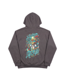 Hipster Bear Hoodie 410 Gris Oscuro Cubica