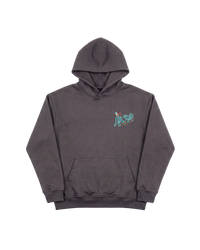 Hipster Bear Hoodie 410 Gris Oscuro Cubica
