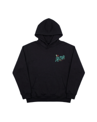 Hipster Bear Hoodie 410 Negro Cubica