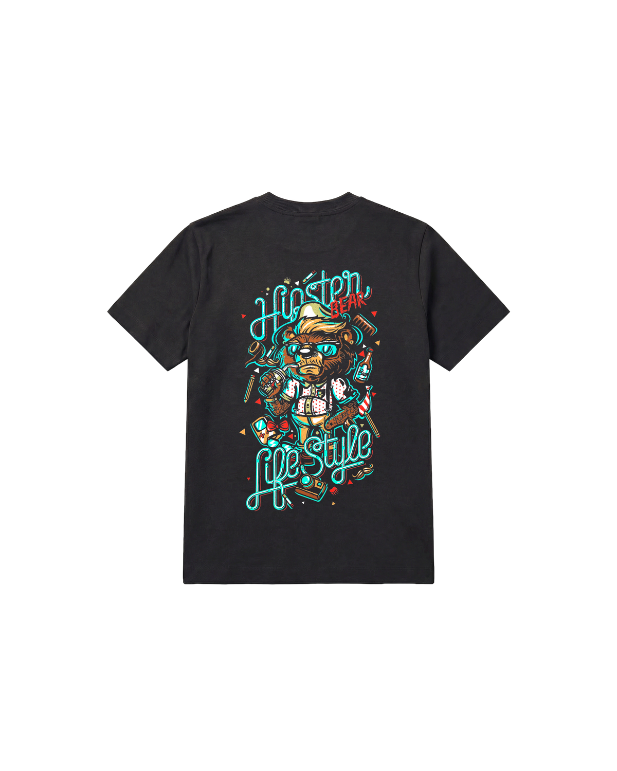 Hipster Bear Regular 250 Negro Cubica