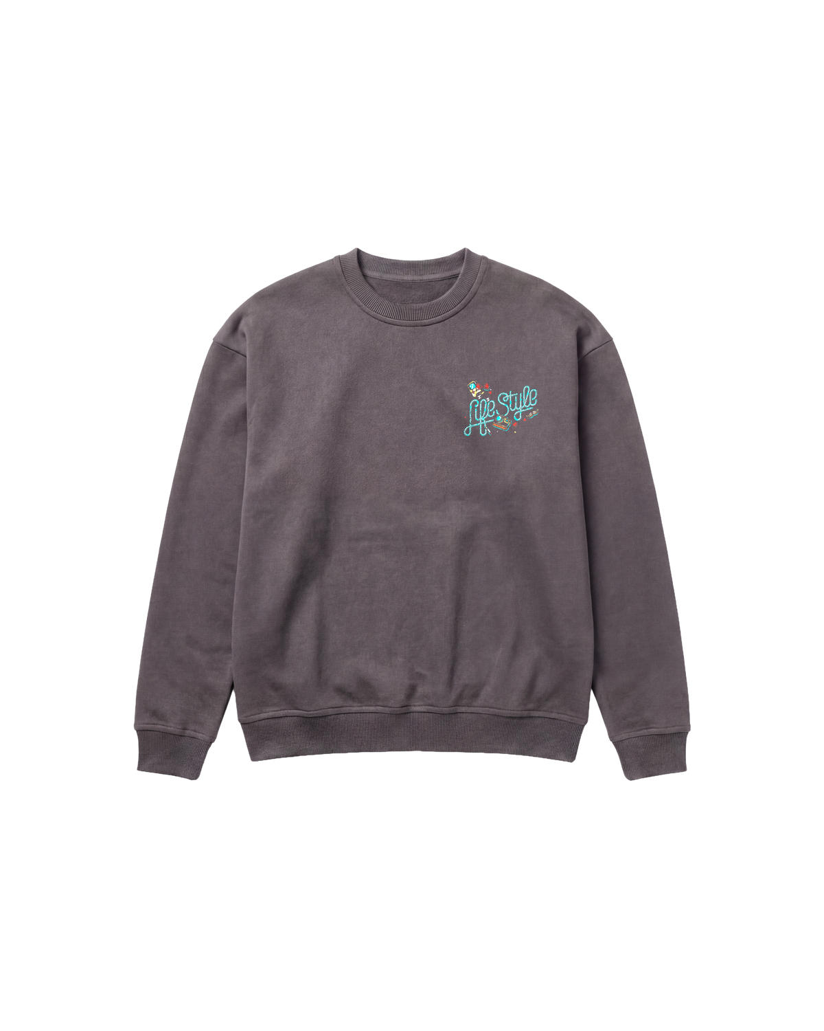 Hipster Bear Sweatshirt 410 Gris Oscuro Cubica