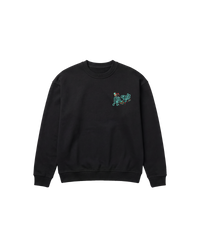 Hipster Bear Sweatshirt 410 Negro Cubica