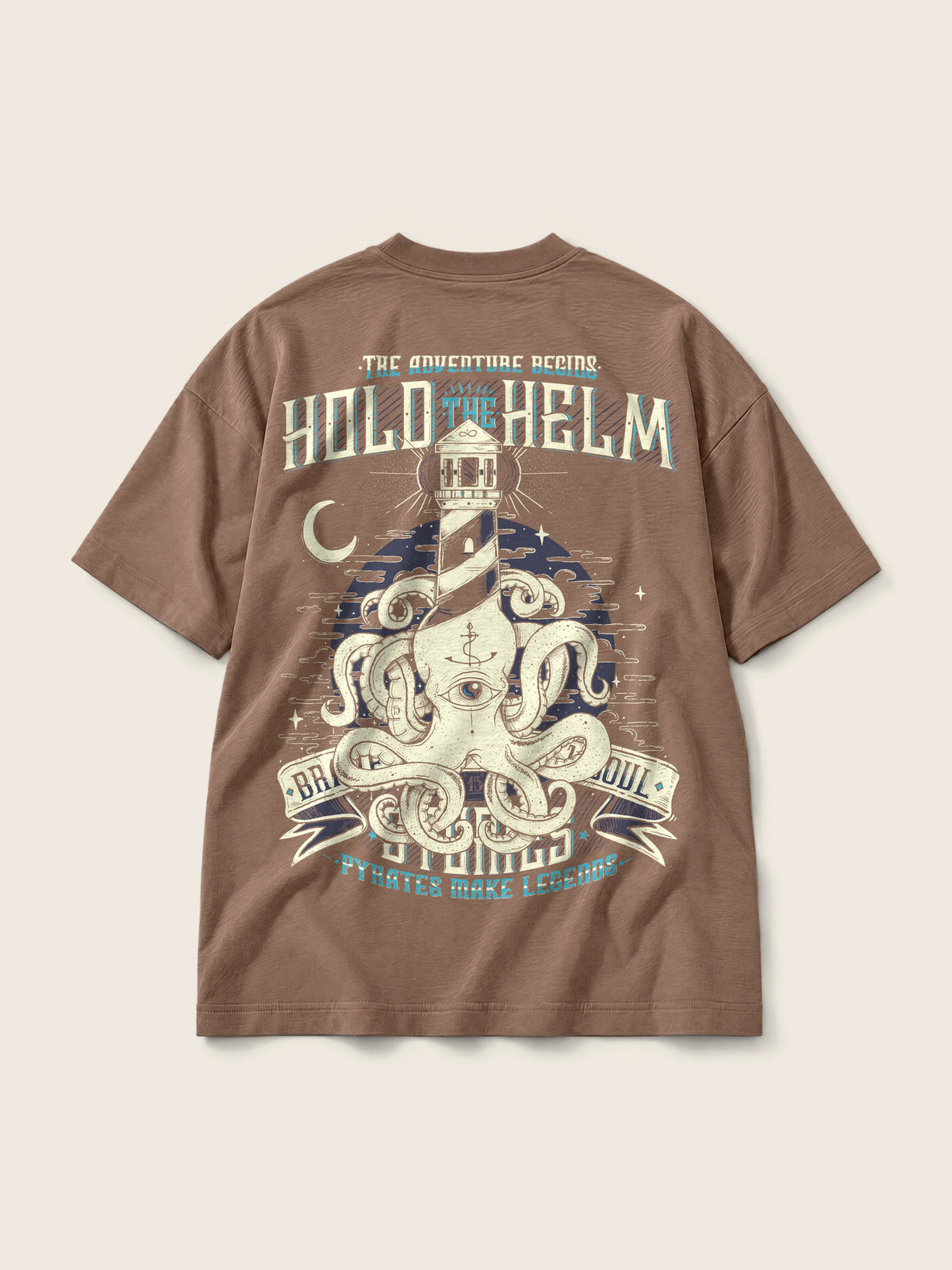 Hold The Helm · Camiseta Semi Oversize 310g — Imagen del producto 7