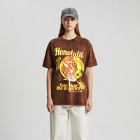 Camiseta Cubica Honolulu Hawaii
