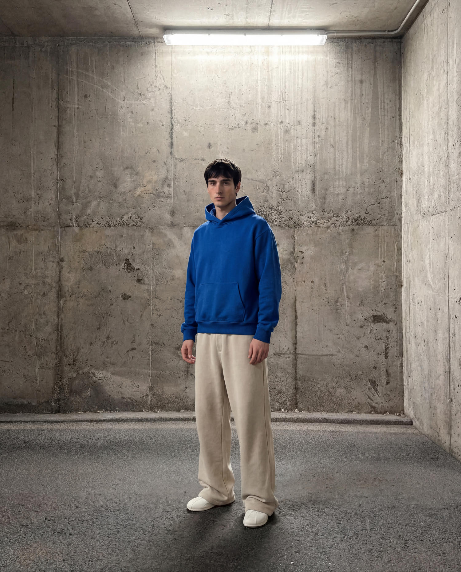 Hoodie 410 Medium Blue Cubica