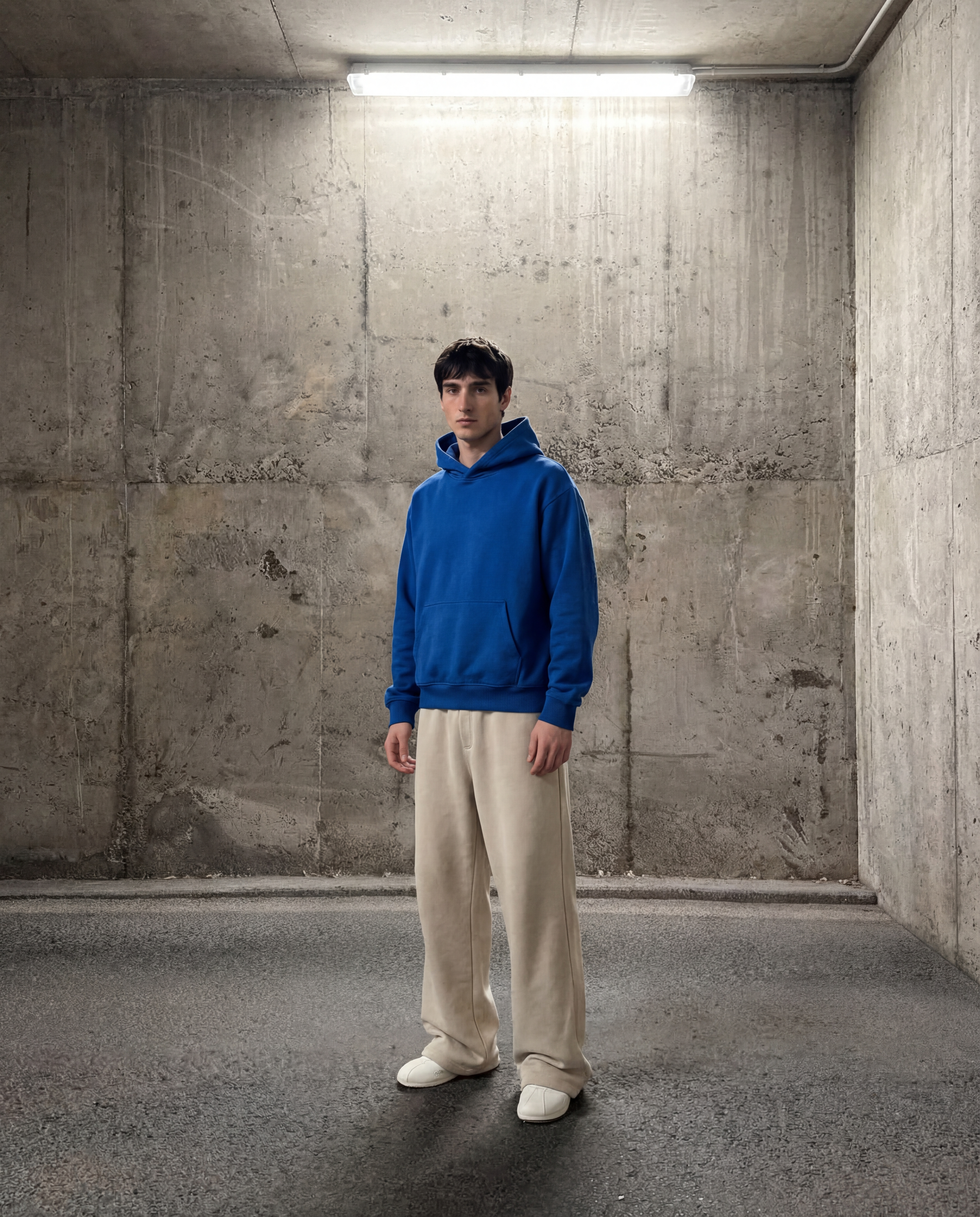 Hoodie 410 Medium Blue Cubica