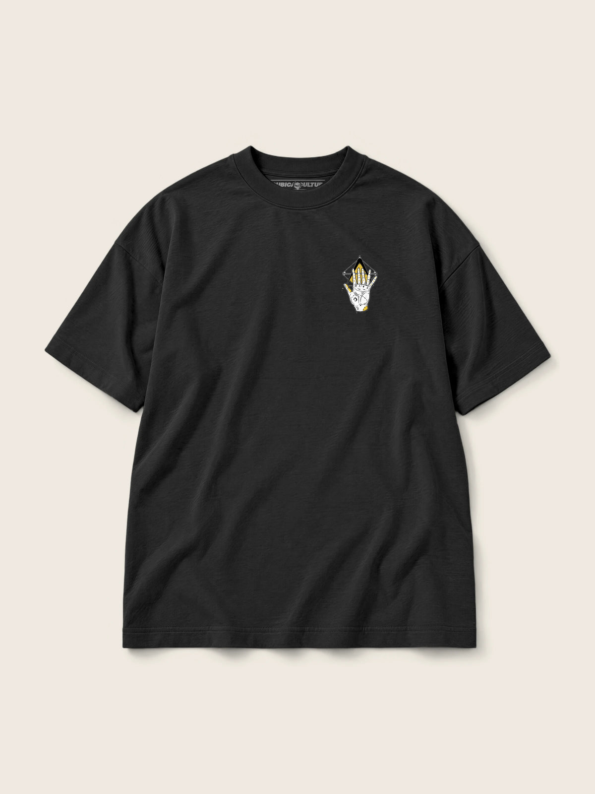 Iluminati Hand · Camiseta Semi Oversize 310g — Imagen del producto 4