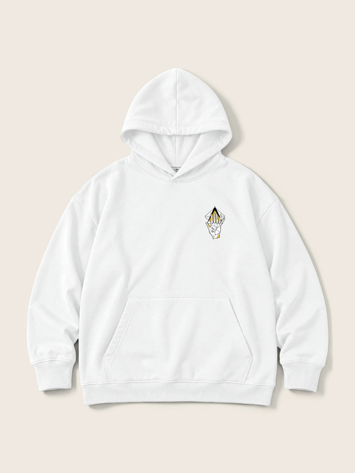 Iluminati Hand · Hoodie 410g — Imagen del producto 2