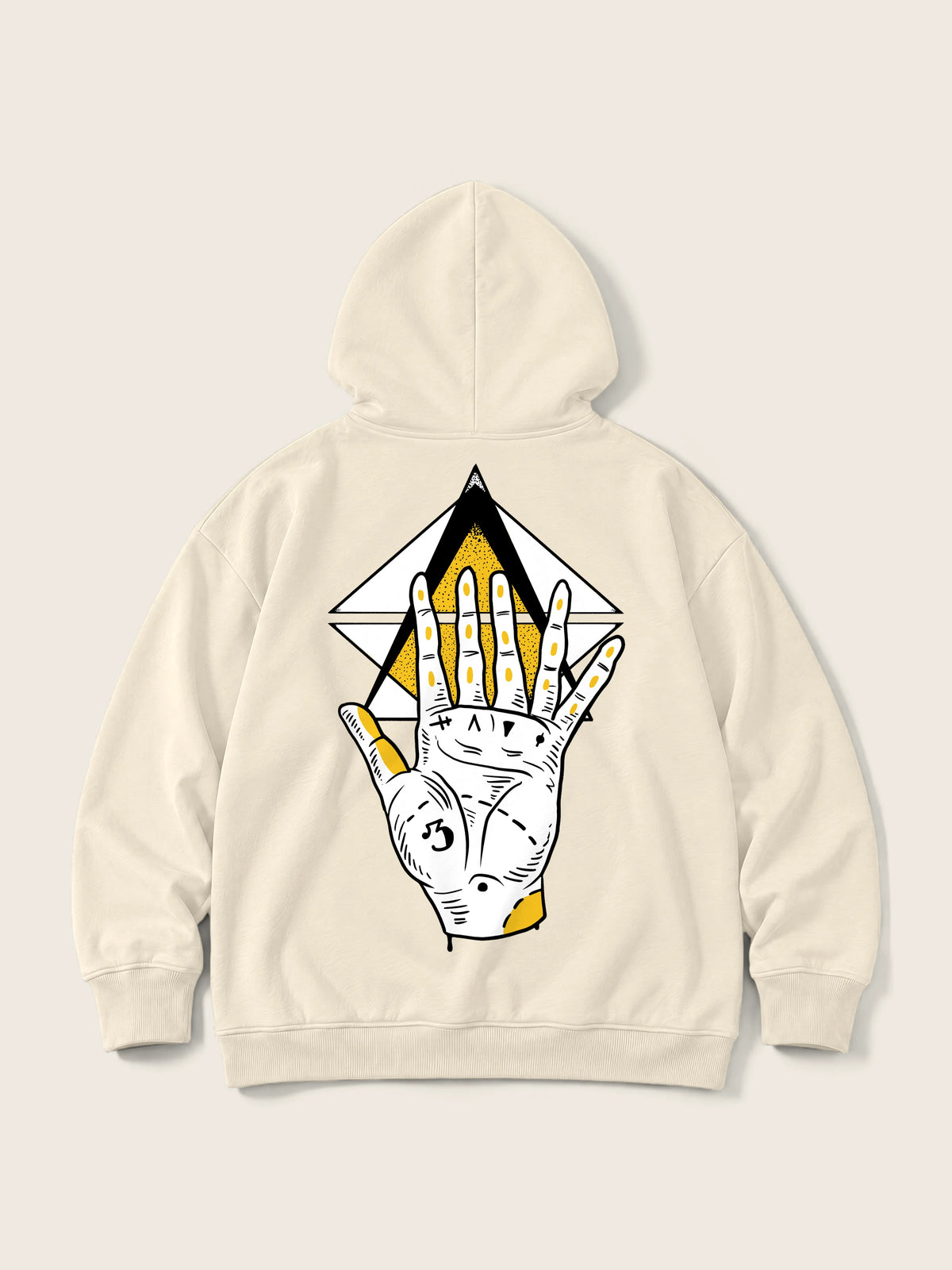Iluminati Hand · Hoodie 410g — Imagen del producto 3