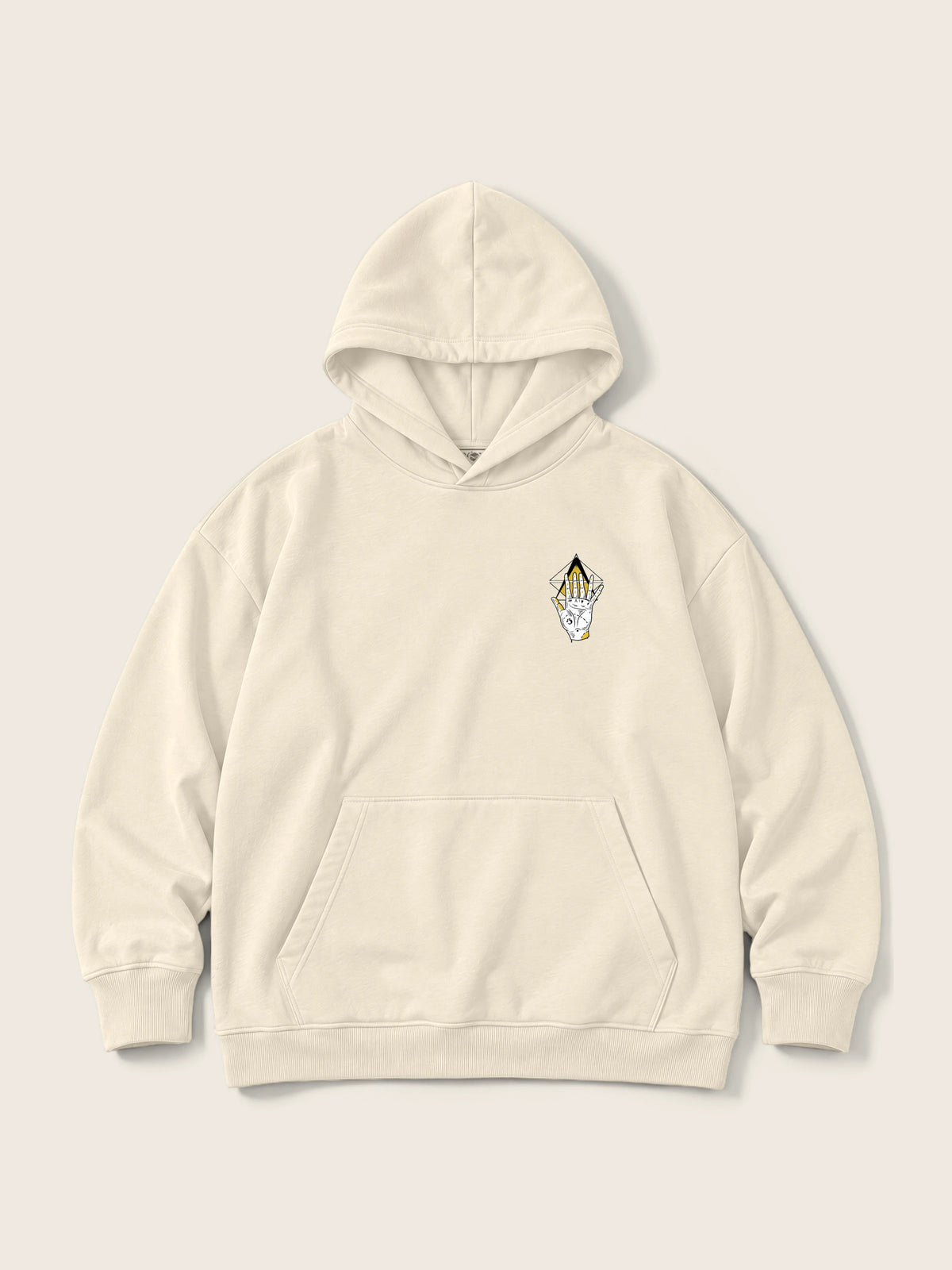 Iluminati Hand · Hoodie 410g — Imagen del producto 4