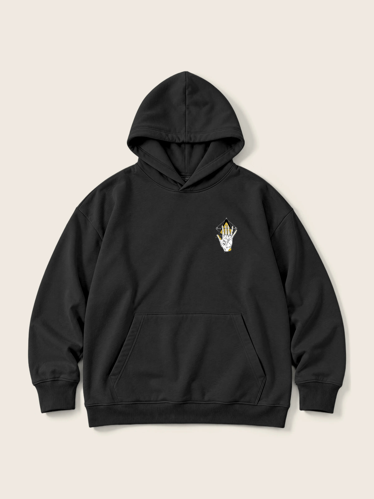 Iluminati Hand · Hoodie 410g — Imagen del producto 8