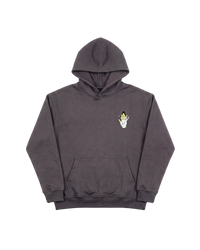 Ilumminati Hand Hoodie 410 Gris Oscuro Cubica