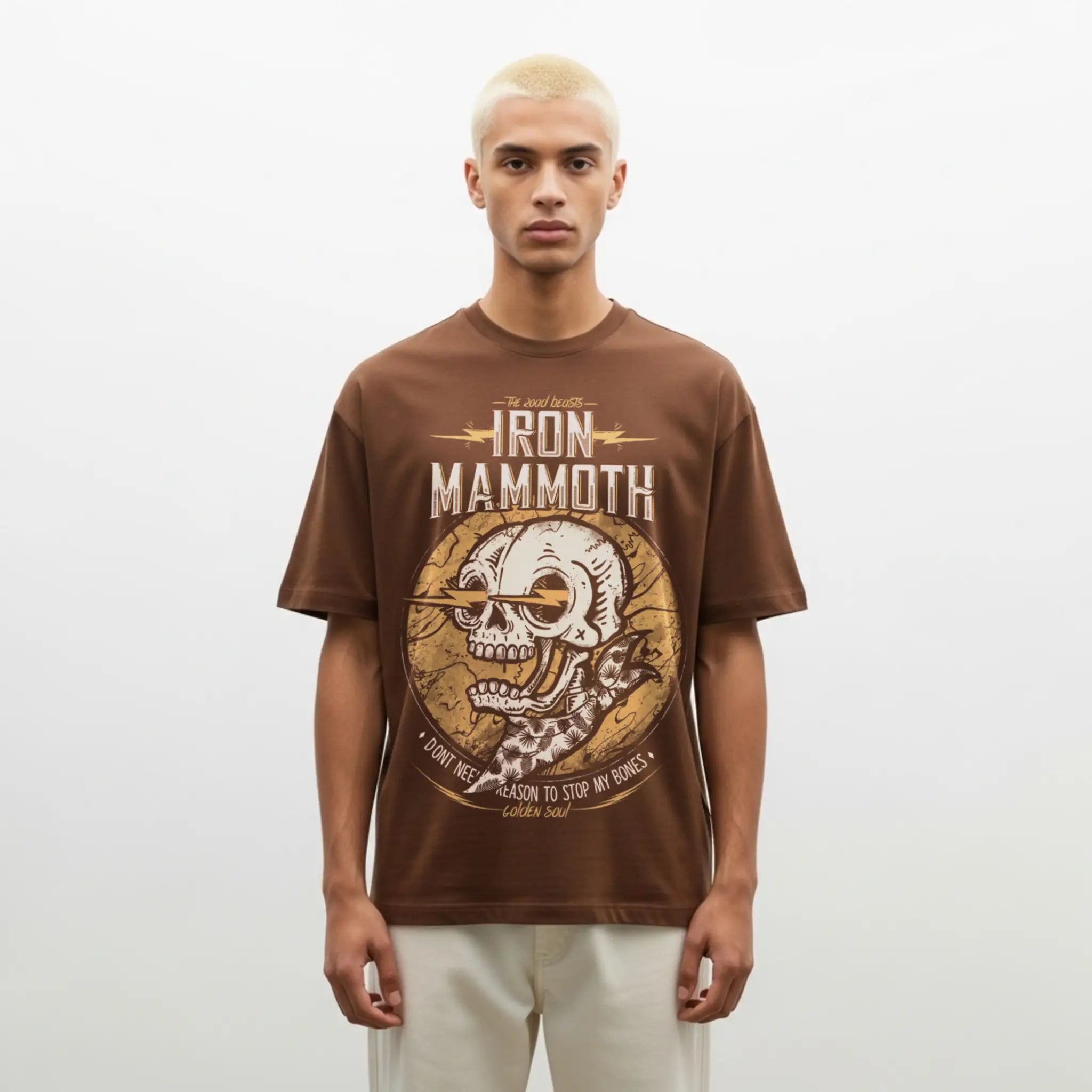 Camiseta Cubica Iron Mammoth Original