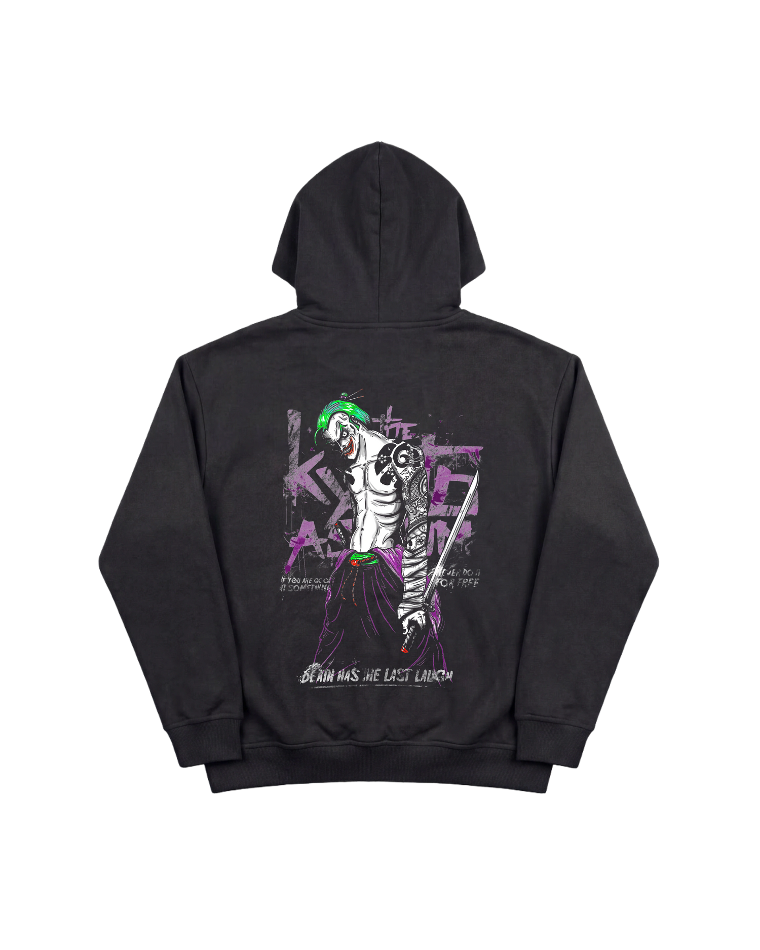 Joker Jakuza Hoodie 410 Negro Cubica