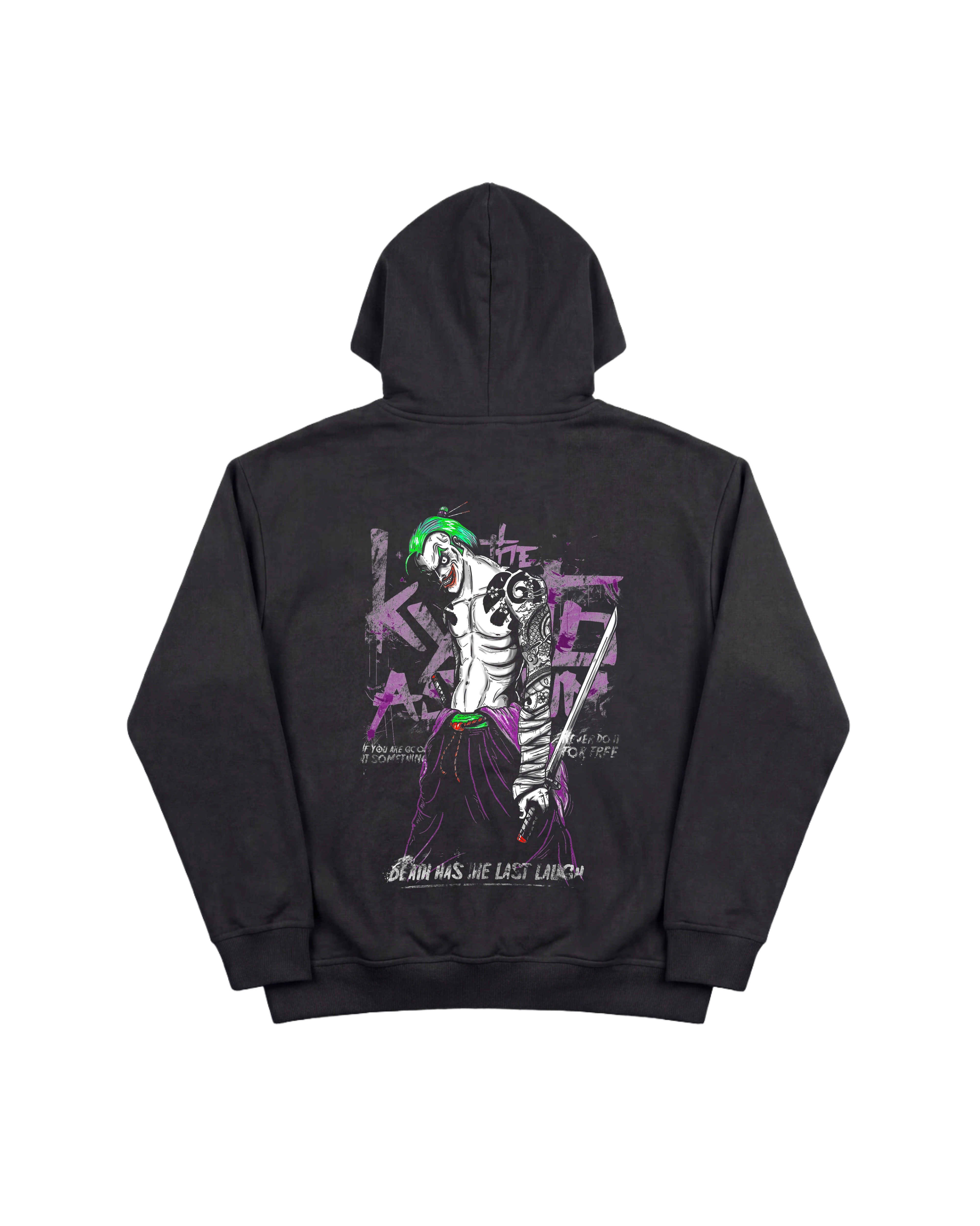 Joker Jakuza Hoodie 410 Negro Cubica