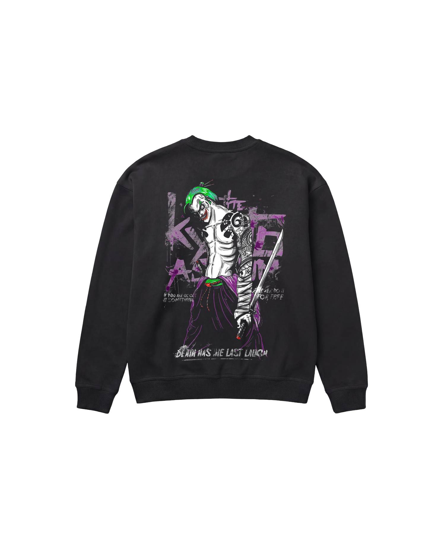 Joker Jakuza Sweatshirt 410 Negro Cubica