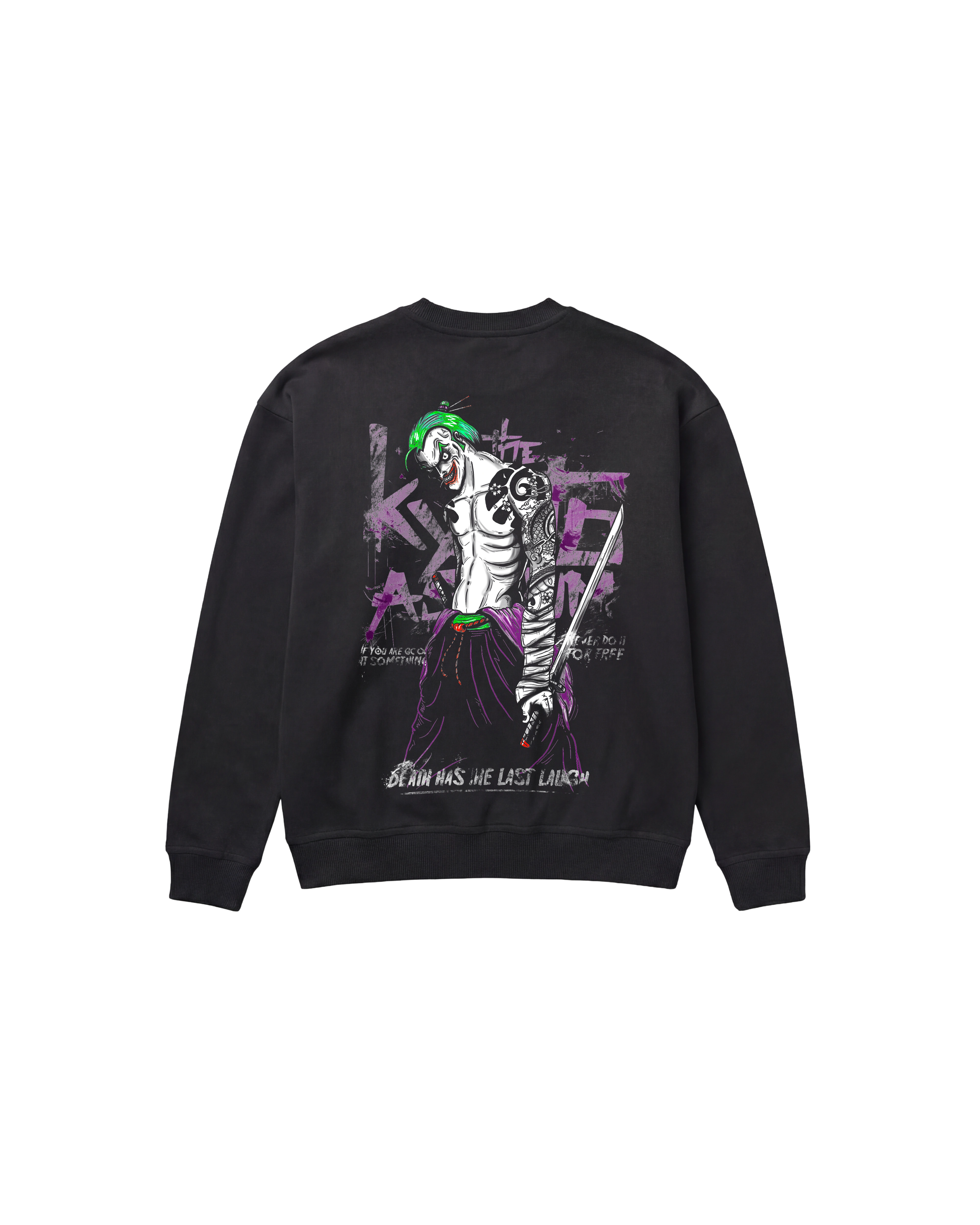 Joker Jakuza Sweatshirt 410 Negro Cubica