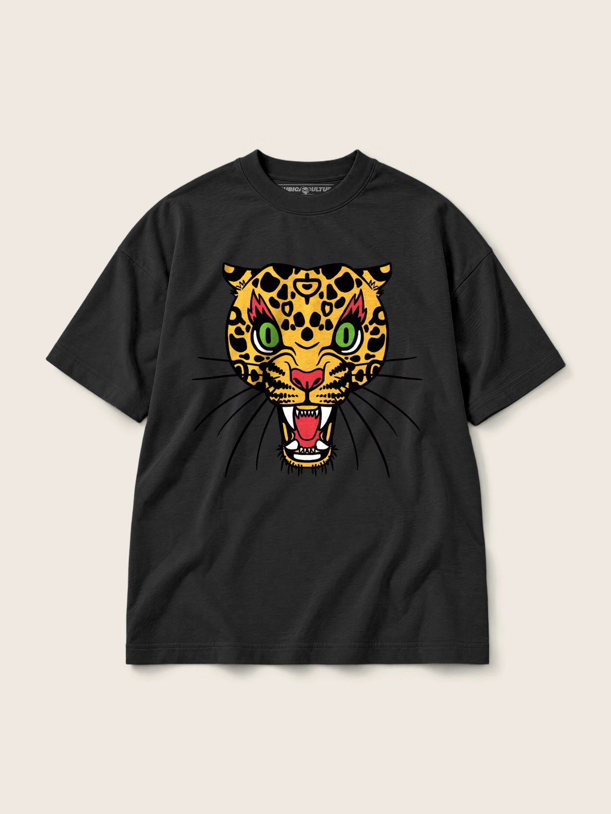 Leopard · Camiseta Semi Oversize 310g — Imagen del producto 1