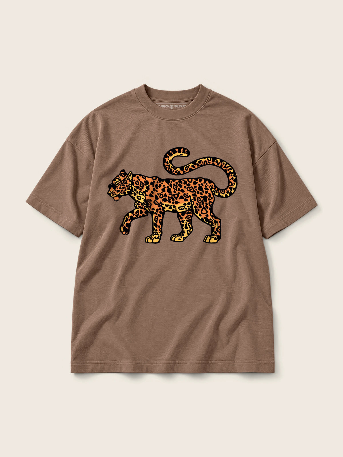 Leopardo · Camiseta Semi Oversize 310g — Imagen del producto 8